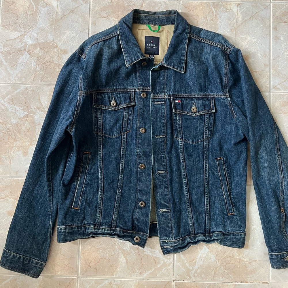 Tomy Hilfiger Man’s Demin Jacket Sz XL/XG